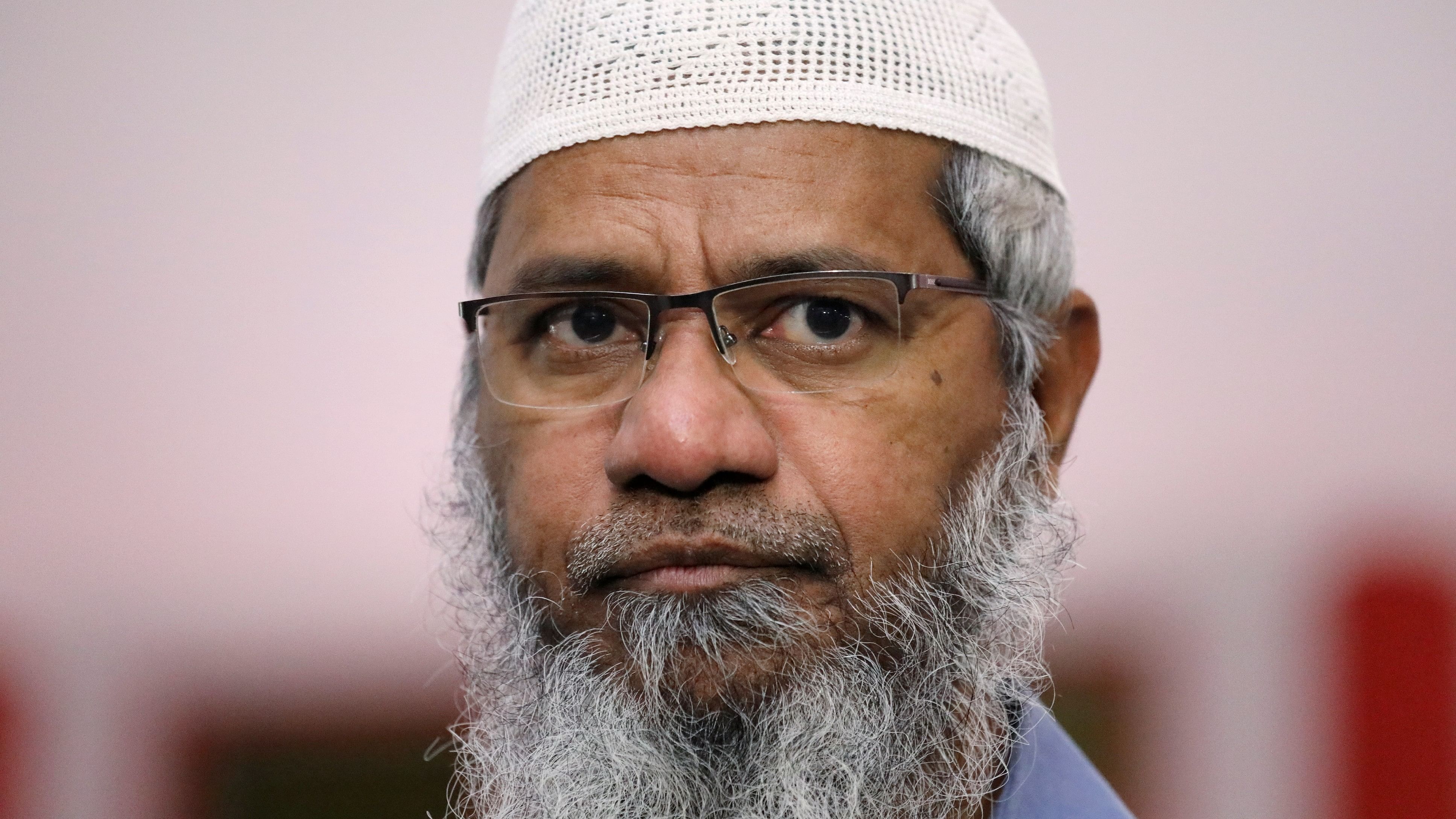 <div class="paragraphs"><p>Indian Islamic preacher&nbsp;Zakir&nbsp;Naik</p></div>